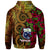 Samoa Polynesian Hoodie Hibiscus Vintage - Polynesian Pride