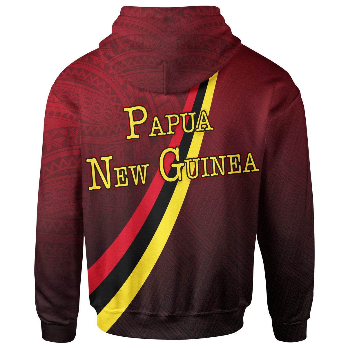 Papua New Guinea All Over Print Zip up Hoodie Sailing Style - Polynesian Pride