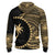 Chuuk Hoodie Micronesia Gold Patterns With Coat of Arms - Polynesian Pride