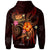 Polynesian Hawaii Custom Hoodie Legend of Samoa (Red) - Polynesian Pride