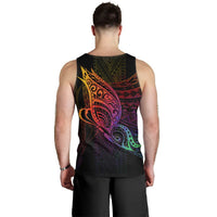 Papua New Guinea Men Tank Top - Butterfly Polynesian Style - Polynesian Pride