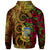 Tuvalu Polynesian Custom Hoodie Hibiscus Vintage - Polynesian Pride