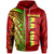 Polynesian Custom Hoodie Red REIHER Unisex RED - Polynesian Pride