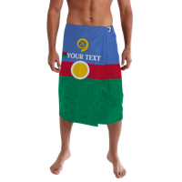 Custom Vanuatu Shefa Province Lavalava Flag Style LT12 Lavalava Green - Polynesian Pride