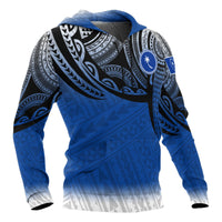 Chuuk Micronesia Hoodie Tattoo Pattern - Polynesian Pride