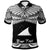 Tokelau Custom Polo Shirt Polynesian Tattoo White Version Unisex White - Polynesian Pride