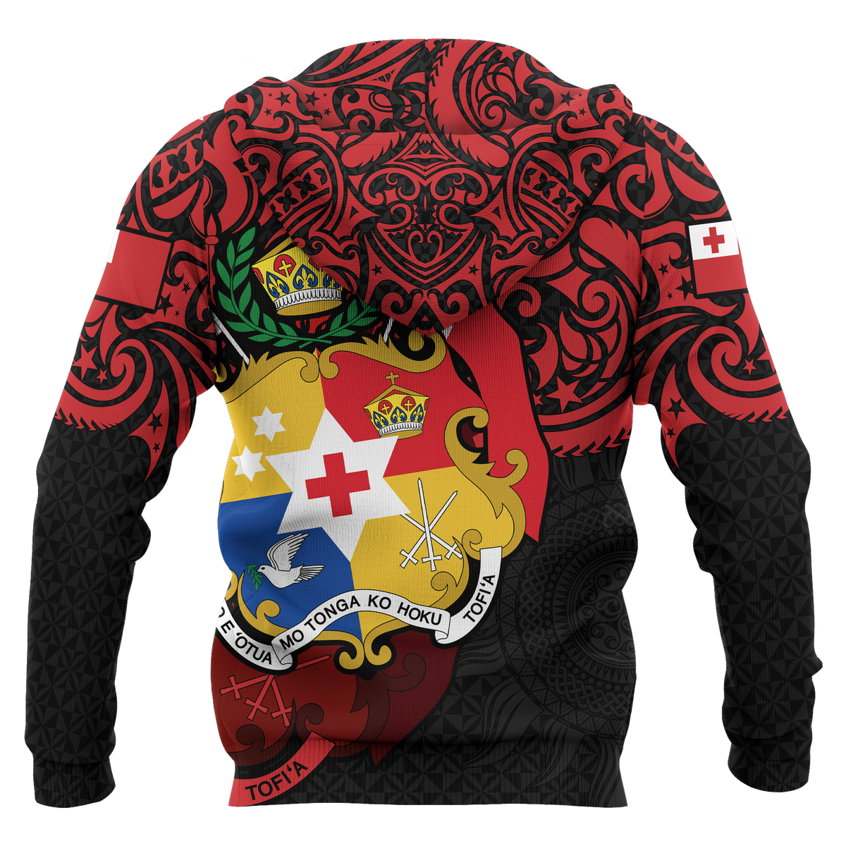 Tonga Zip up Hoodie Tongan Pride - Polynesian Pride