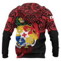 Tonga Zip up Hoodie Tongan Pride - Polynesian Pride
