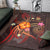 New Caledonia Polynesian Area Rug - Legend of New Caledonia (Red) - Polynesian Pride