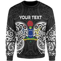 Cook Islands Polynesian Custom Personalised Sweater - Spirit Style White Unisex White - Polynesian Pride