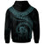 Tuvalu Polynesian Custom Hoodie Tuvalu Waves (Turquoise) - Polynesian Pride