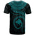 Papua New Guinea Polynesian T Shirt Papua New Guinea Waves (Turquoise) - Polynesian Pride