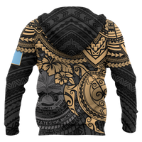 Federated States of Micronesia Hoodie Golden Turtle - Polynesian Pride