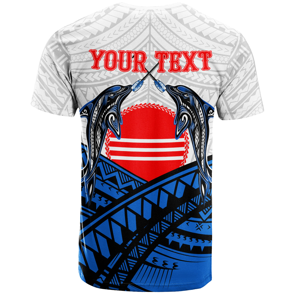 Custom American Samoa T Shirt Fagasa Fealofani Samoa LT12 - Polynesian Pride