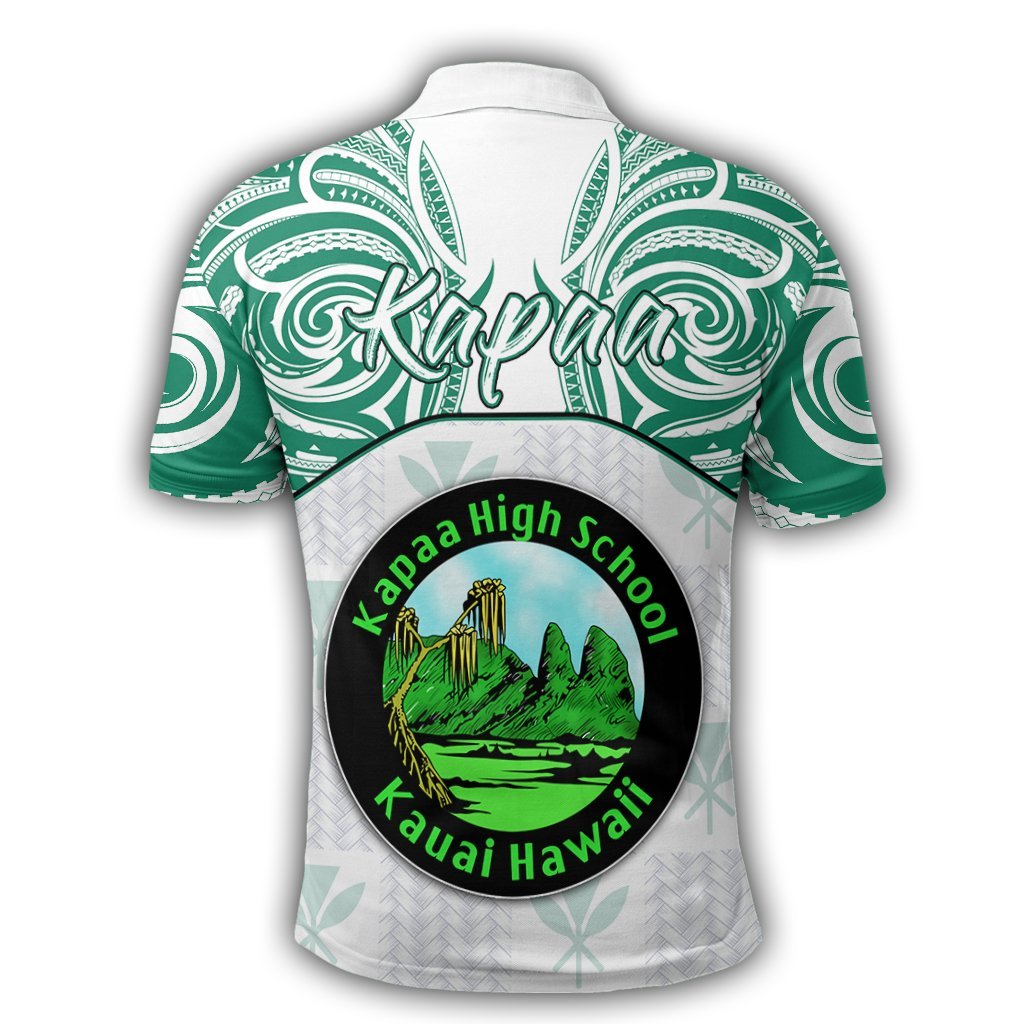 Hawaii Polo Shirt Kanaka Kapaa High School Polo Shirt Demodern Style - Polynesian Pride