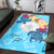 Palau Area Rug - Custom Personalised Tropical Style - Polynesian Pride