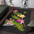 Fiji Polynesian Area Rug - Plumeria Tribal - Polynesian Pride