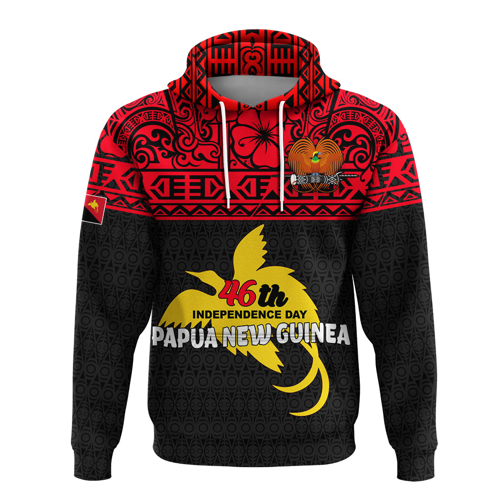 Custom Papua New Guinea Independence Day Hoodie LT12 - Polynesian Pride