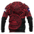 American Samoa Zip up Hoodie National Pride (Red) - Polynesian Pride