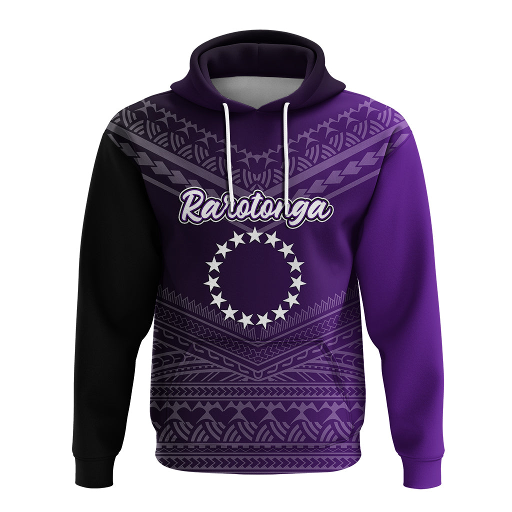 Custom Rarotonga Cook Islands Pride Hoodie LT12 - Polynesian Pride