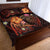 Vanuatu Polynesian Personalised Quilt Bed Set - Legend of Vanuatu (Red) - Polynesian Pride