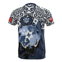Tonga Pride T Shirt Tonga Flag Coat of Arms Polynesian Tattoo - Polynesian Pride