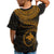 Papua New Guinea Polynesian T Shirt Papua New Guinea Waves (Golden) - Polynesian Pride