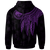 Federated States of Micronesia Custom Hoodie Polynesian Wings (Purple) - Polynesian Pride