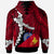 Papua New Guinea Sandaun Province Polynesian Custom Hoodie Tribal Wave Tattoo - Polynesian Pride