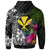 Hawaii Custom Zip up Hoodie Turtle Plumeria Banana Leaf - Polynesian Pride