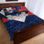 Samoa Polynesian Quilt Bed Set - Legend of Samoa Blue - Polynesian Pride