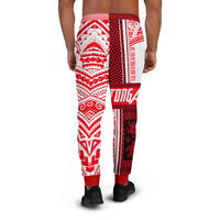 Tonga Polynesian Jogger - Proud To Be Tongan Polynesian Patterns With Tonga Kupesi - Polynesian Pride