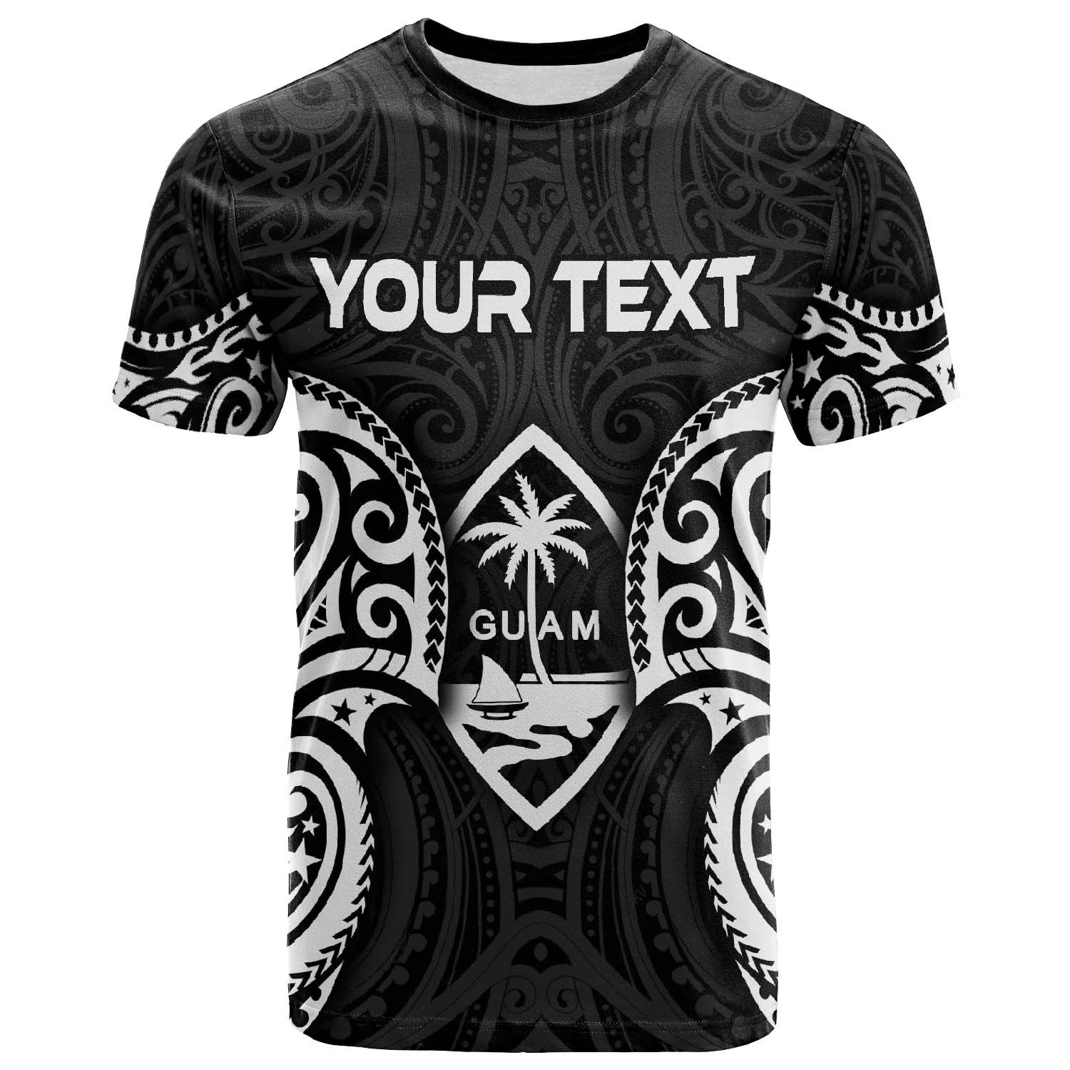 Guam Polynesian Custom T Shirt Guam Spirit White Unisex White - Polynesian Pride