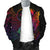 Yap State Men's Bomber Jacket - Butterfly Polynesian Style - Polynesian Pride