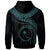 Chuuk Polynesian Hoodie Chuuk Waves (Turquoise) - Polynesian Pride