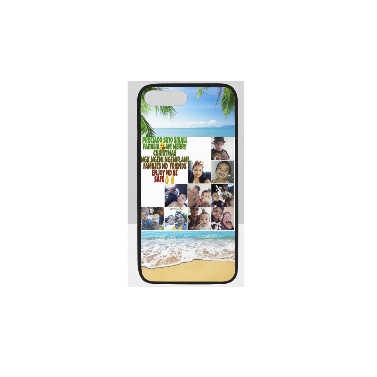 Custom Personalised Image Phone Case IPhone 7 Plus One Size - Polynesian Pride