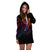 Tahiti Hoodie Dress - Butterfly Polynesian Style - Polynesian Pride