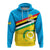 Custom Vanuatu Torba Province Hoodie Flag Style LT12 - Polynesian Pride