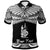 New Caledonia Custom Polo Shirt Polynesian Tattoo White Version Unisex White - Polynesian Pride