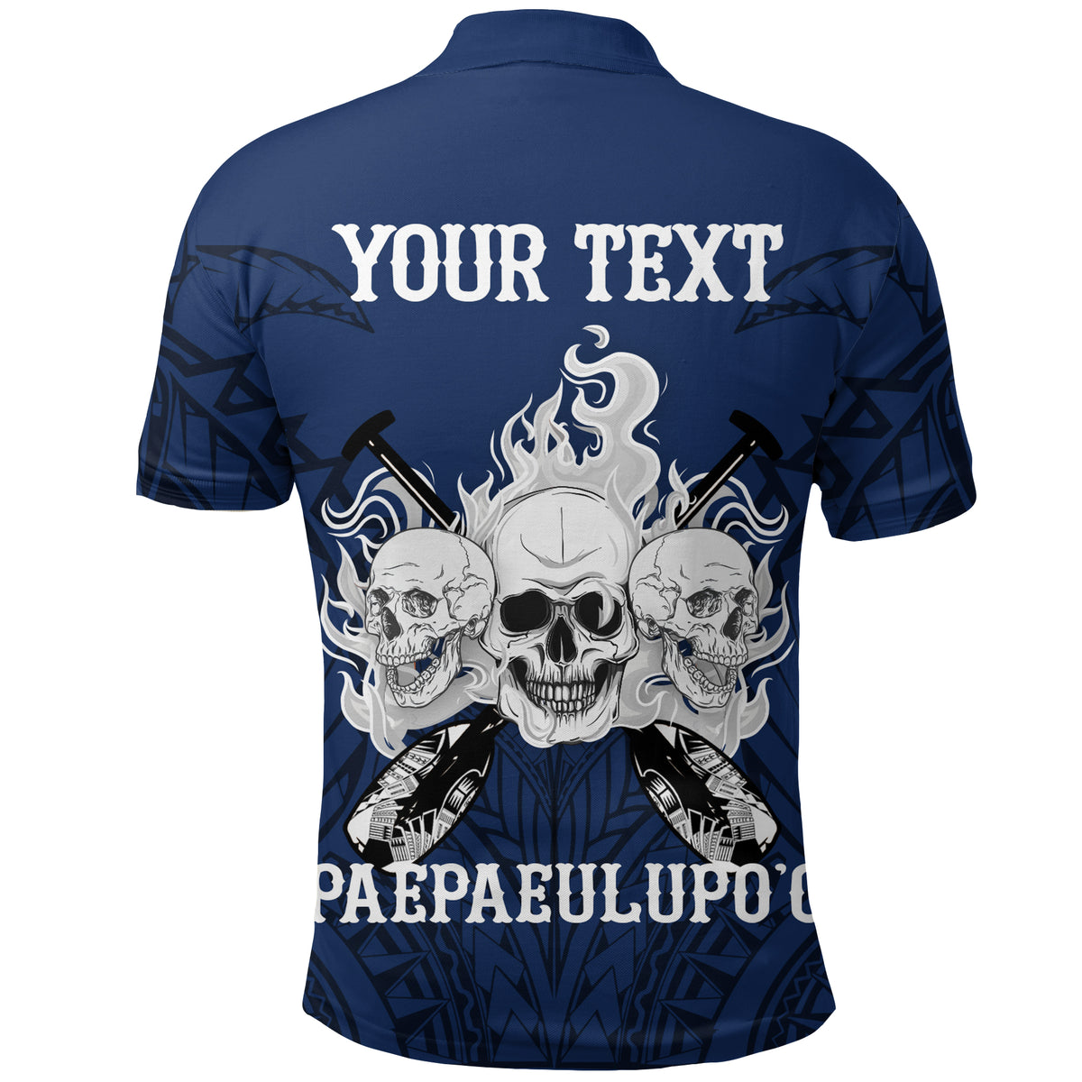 Custom American Samoa Polo Shirt Aua Paepaeulupoo Pride LT12 - Polynesian Pride