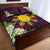 Philippines Bed Quilt Set - Jasmine Flower Style - Polynesian Pride