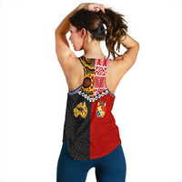 Tonga Combine Australia Aboriginal Heritage Women Tank Top - LT12 - Polynesian Pride