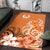 Pohpei Area Rug - Pohnpei Spirit Orange - Polynesian Pride