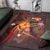 Wallis and Futuna Polynesian Personalised Area Rug - Legend of Wallis and Futuna (Red) - Polynesian Pride