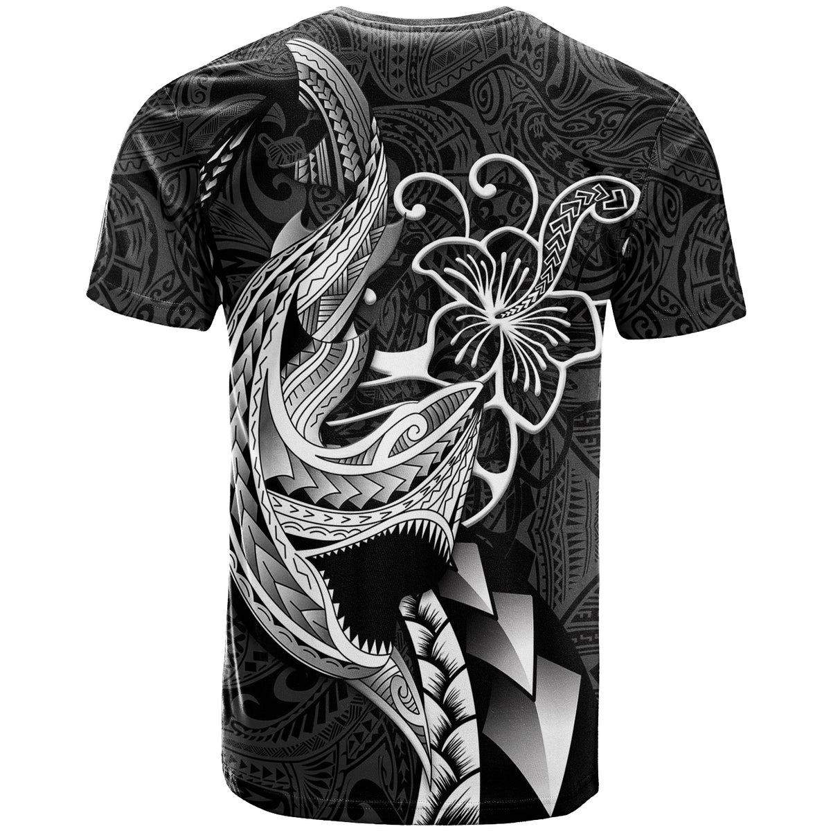 Maramaiti Maretapu - Polynesian Shark Tattoo Hawaii Tribal T-Shirt Kid - LT12 - Polynesian Pride