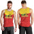 Papua New Guinea SP Hunters Pride Men Tank Top - LT12 Red - Polynesian Pride