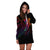 Niue Hoodie Dress - Butterfly Polynesian Style - Polynesian Pride