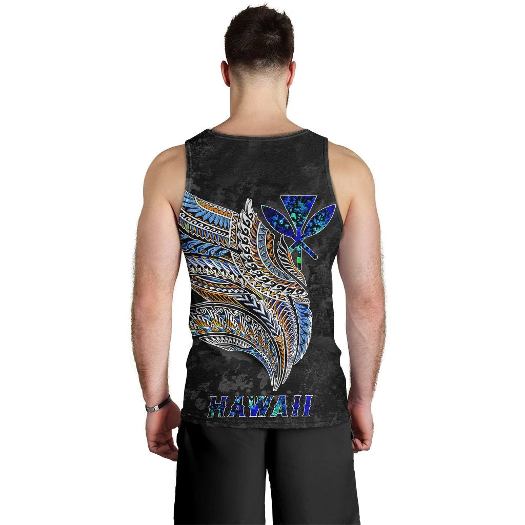 Polynesian Hawaii Men's Tank Top - Polynesian Wings - Polynesian Pride