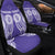 (Custom Personalised)Cook Islands Rarotonga Car Seat Covers - Purple Tribal Pattern - LT12 - Polynesian Pride