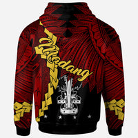 Papua New Guinea Madang Province Polynesian Zip Hoodie Tribal Wave Tattoo - Polynesian Pride